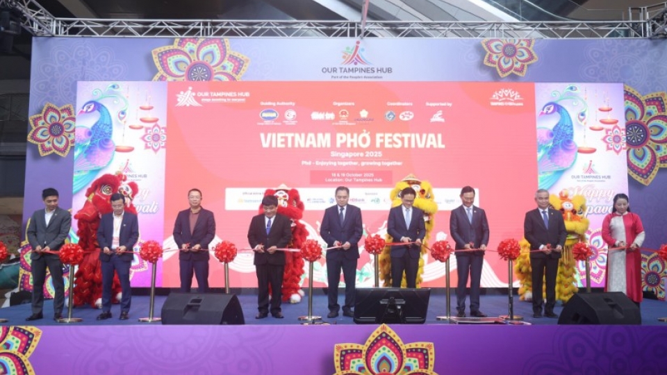 Vietnamese Phở Festival serves as cultural ambassador linking Vietnam and Singapore